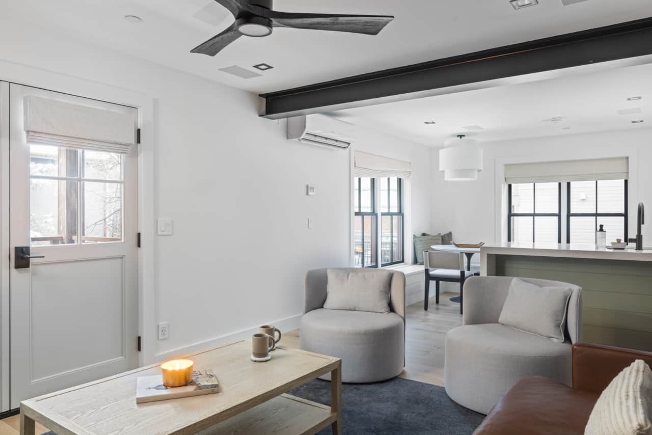Open floorpan