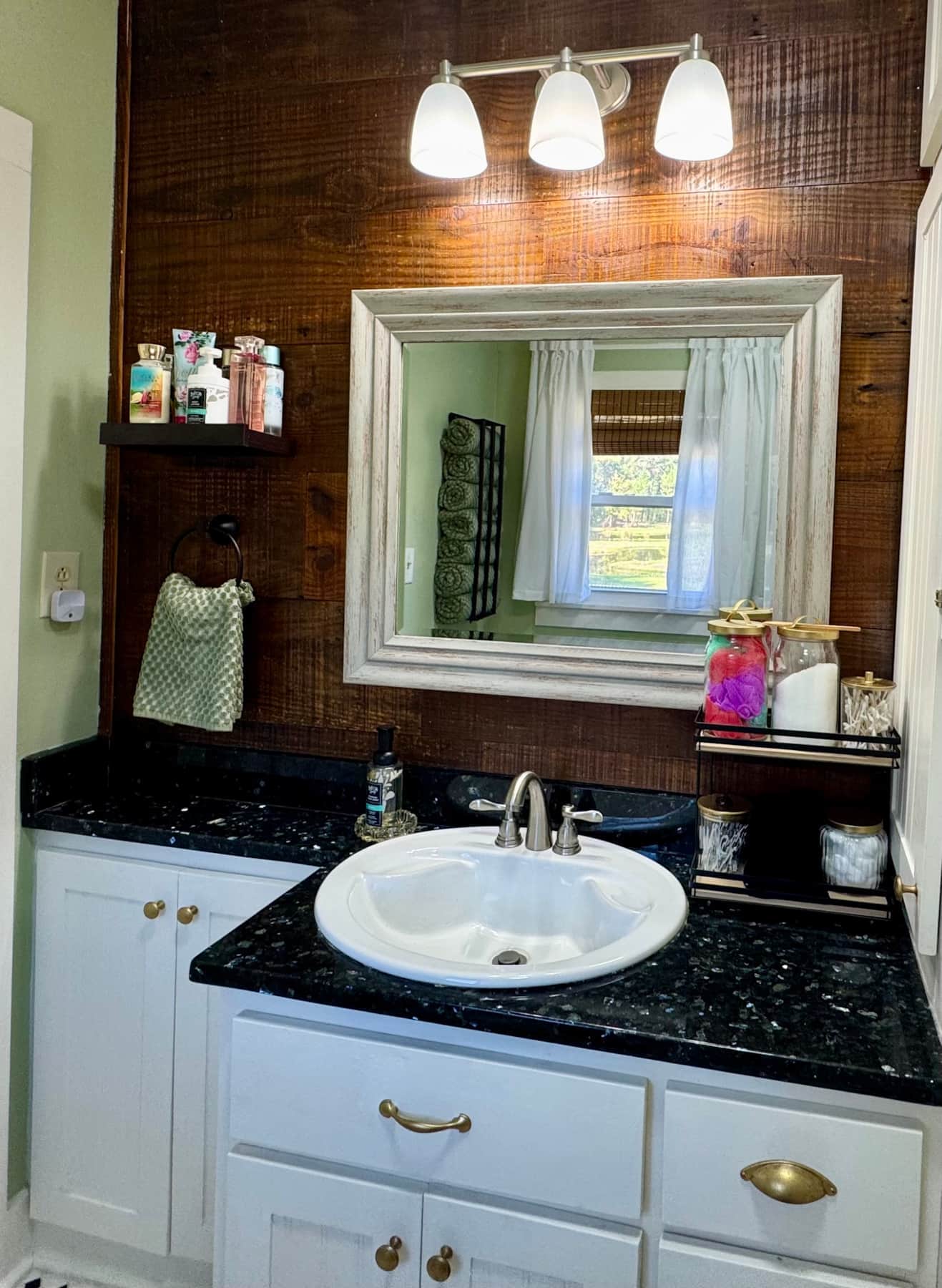 Spa inspired bath room
