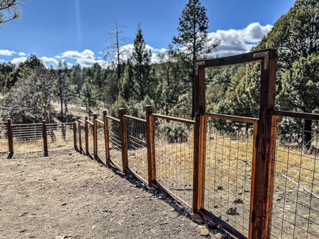 The Fully Fenced Yard is secure for both large and small dogs