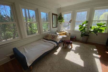 Sunroom w/ Futon