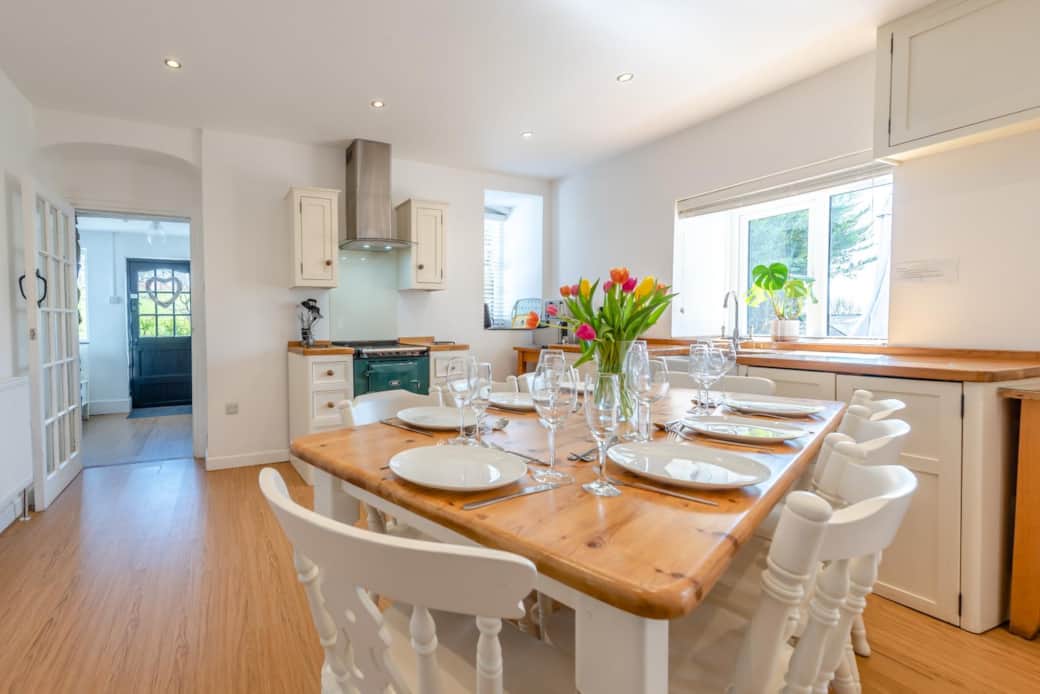 Kitchen - fully equipped with washer/dryer, dishwasher, tall fridge freezer, microwave, coffee maker