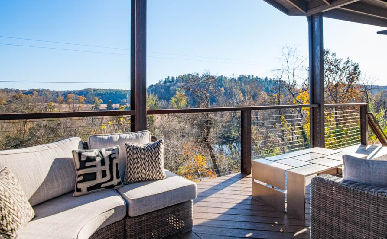 30 Upstream Penthouse Second floor outdoor seating