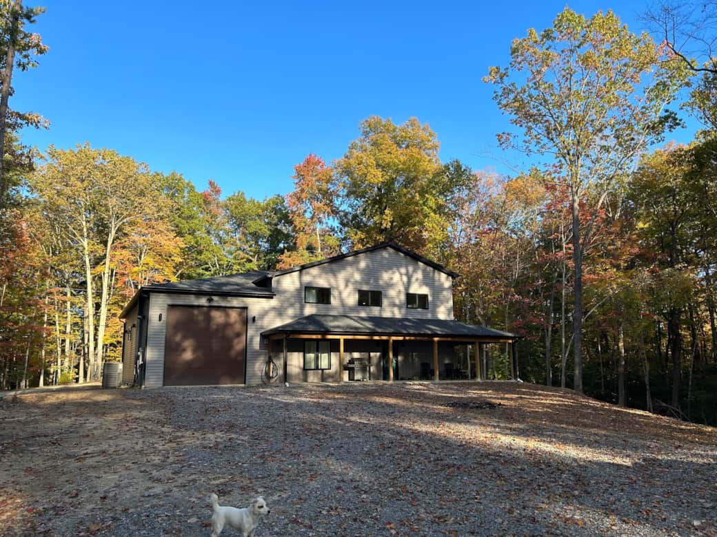 Wrap Around Porch in the  Woods