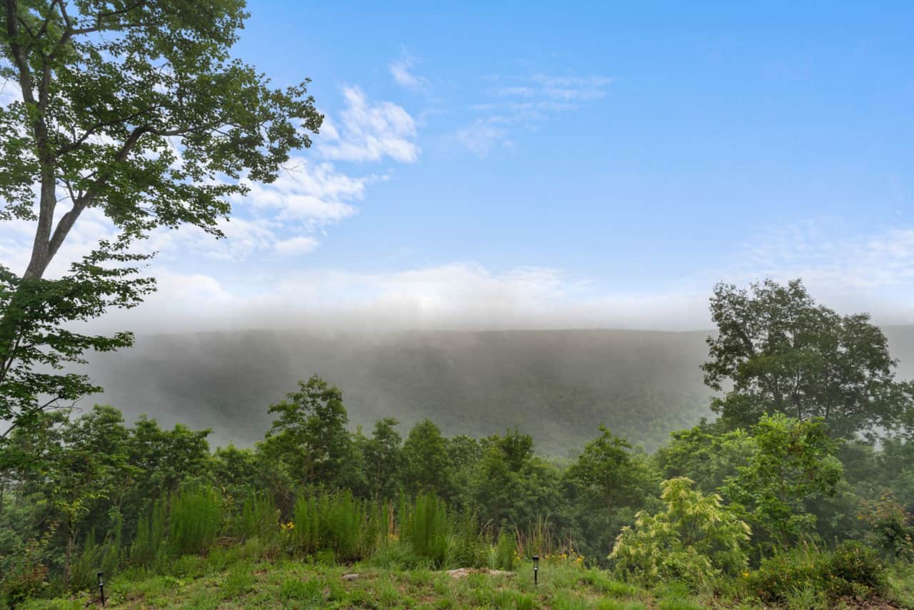 The bluff view!