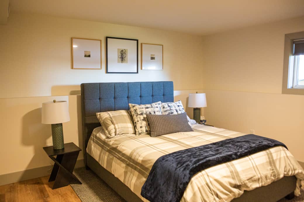 Basement Queen Bed