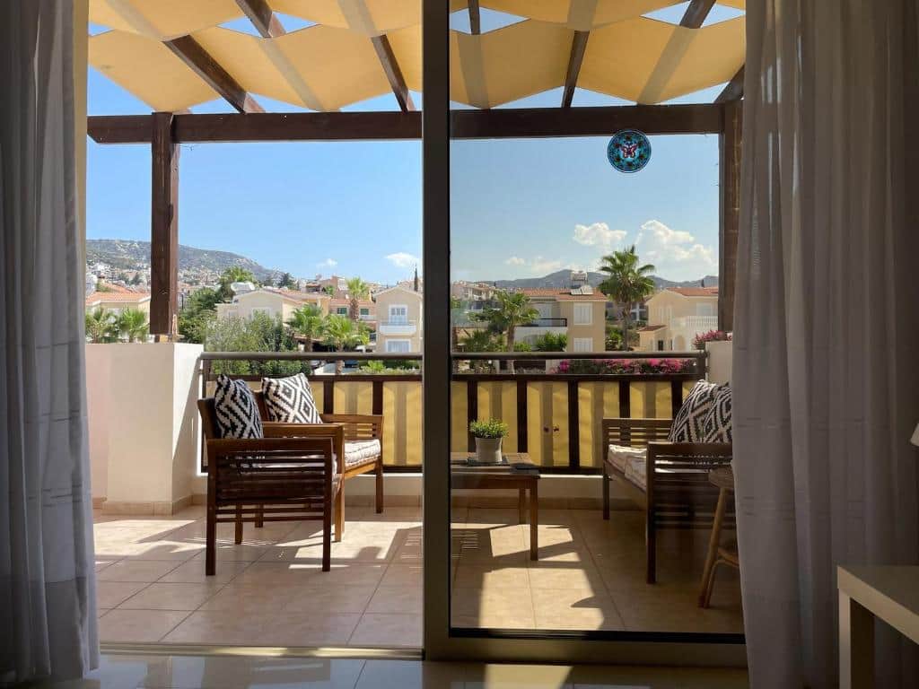 Morning subshine on the balcony