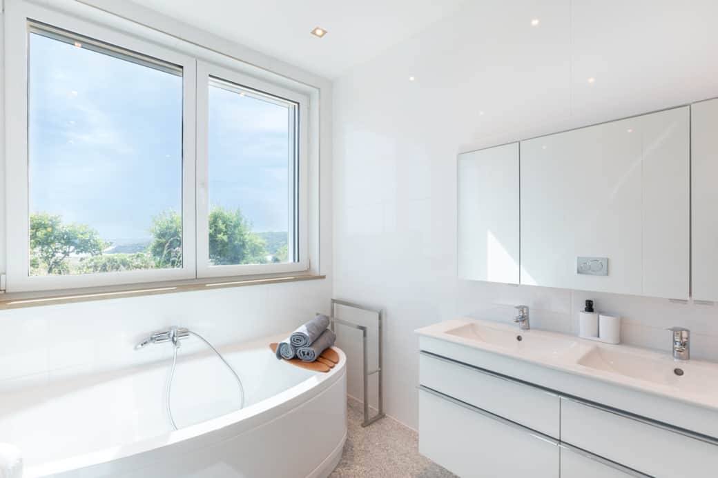 Bathroom 2 with natural light
