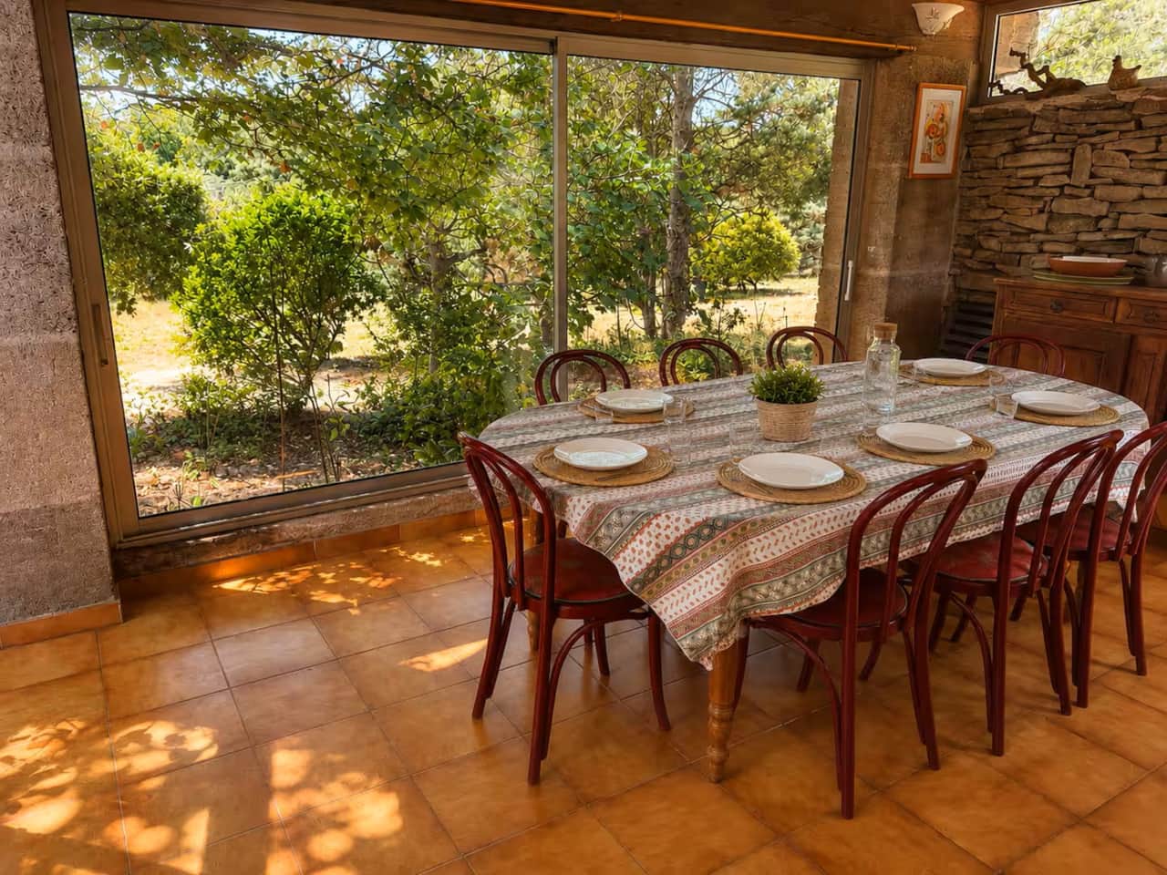 Loggia, coin repas
