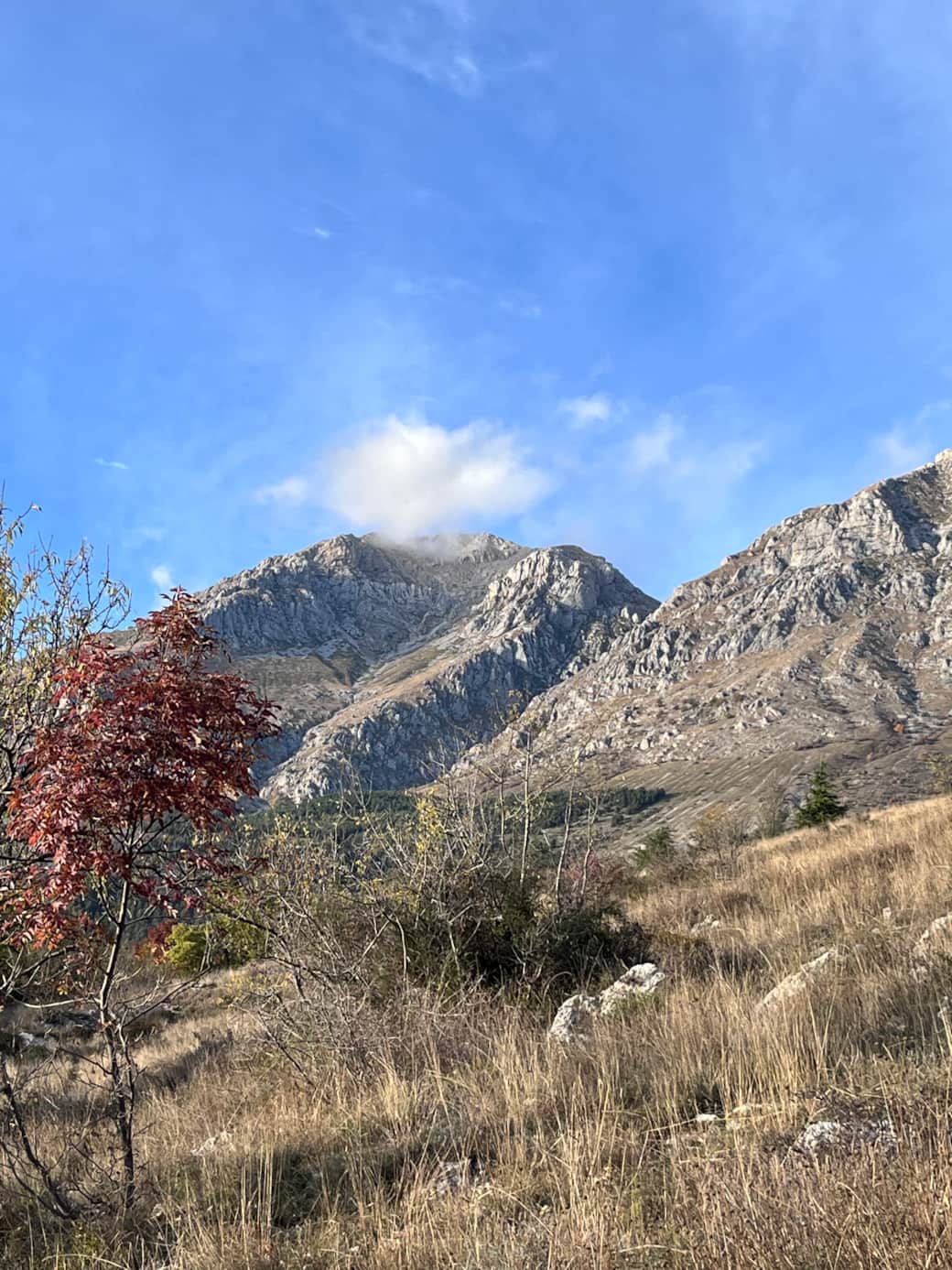 Monte Velino in autumno