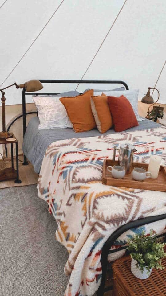 Plush comfy bed