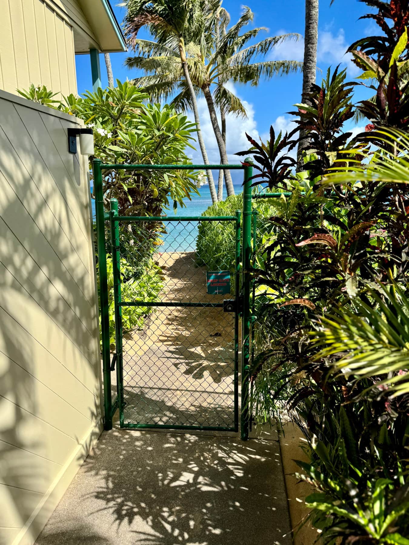 Private Beach Access