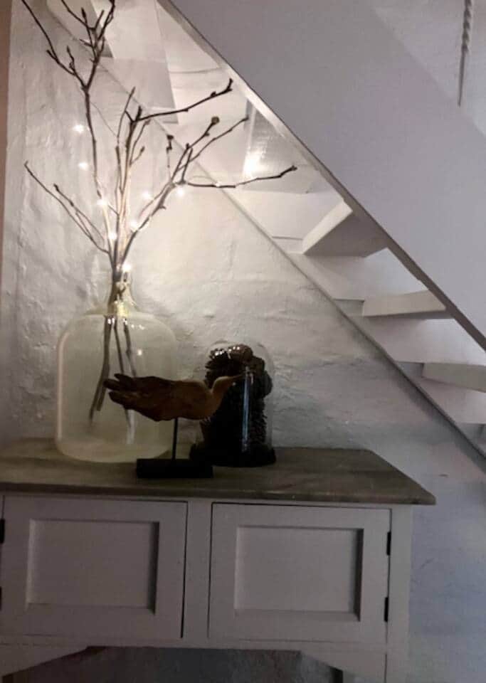 This delicious vintage cabinet holds napery to enhance your dining experience This delicious vintage cabinet holds napery to enhance your dining experience