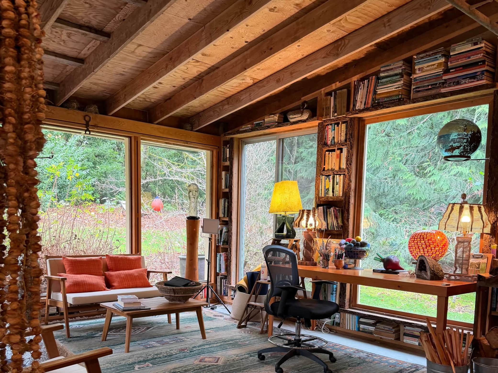 Room to settle in and be creative.
