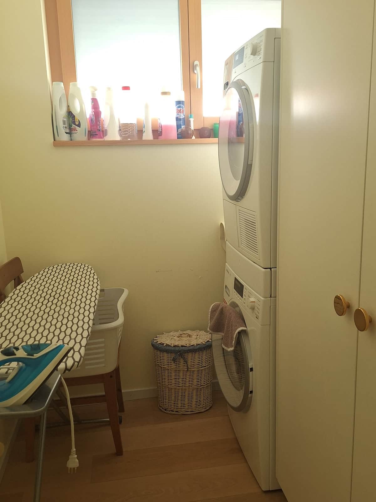 Lave et sèche linge
