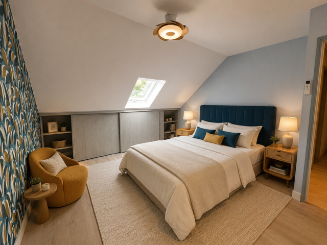 CHAMBRE BLEUE ETAGE