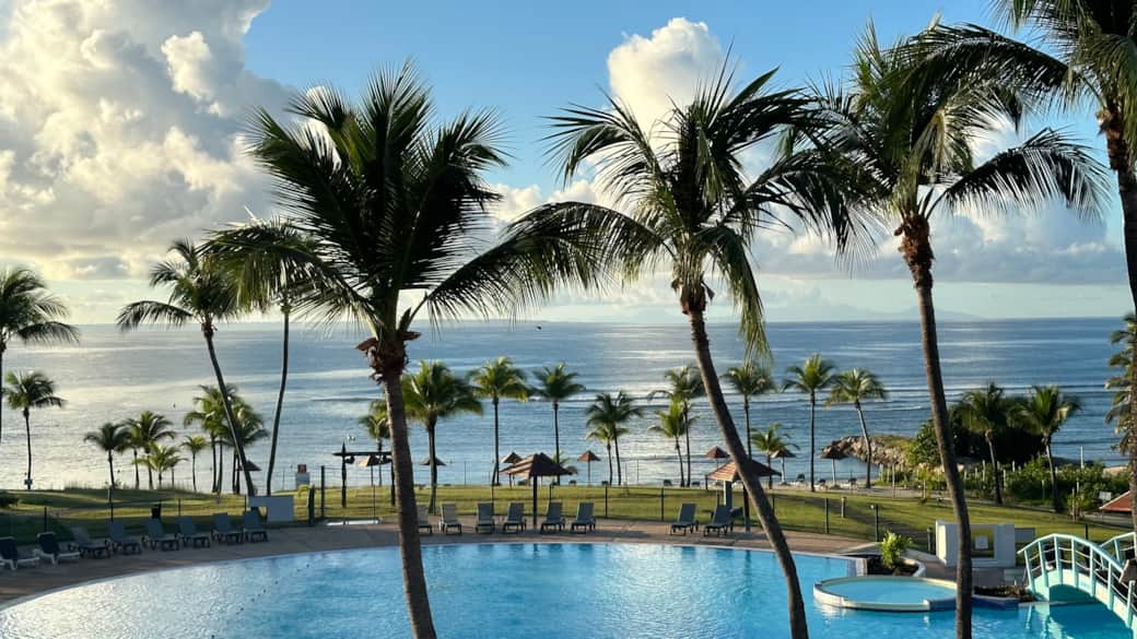 Ti Kaz Funky host vue depuis la terrasse 2