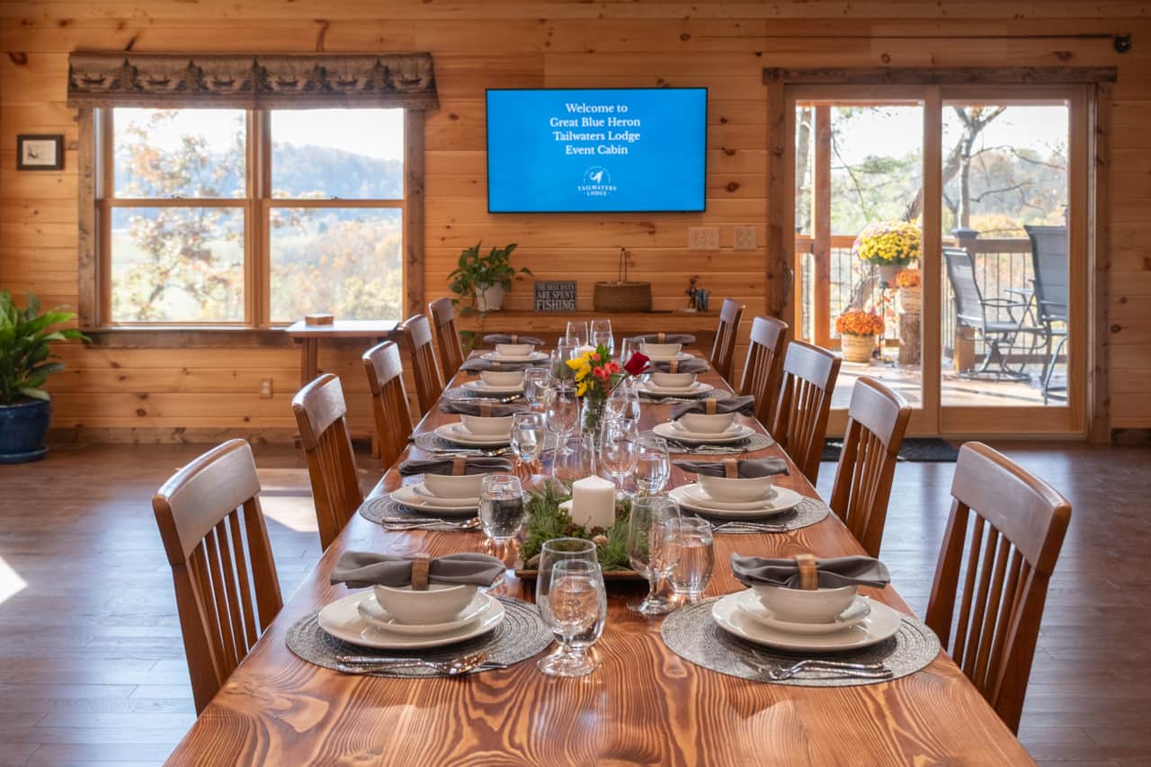 Dining Setup in Great Room