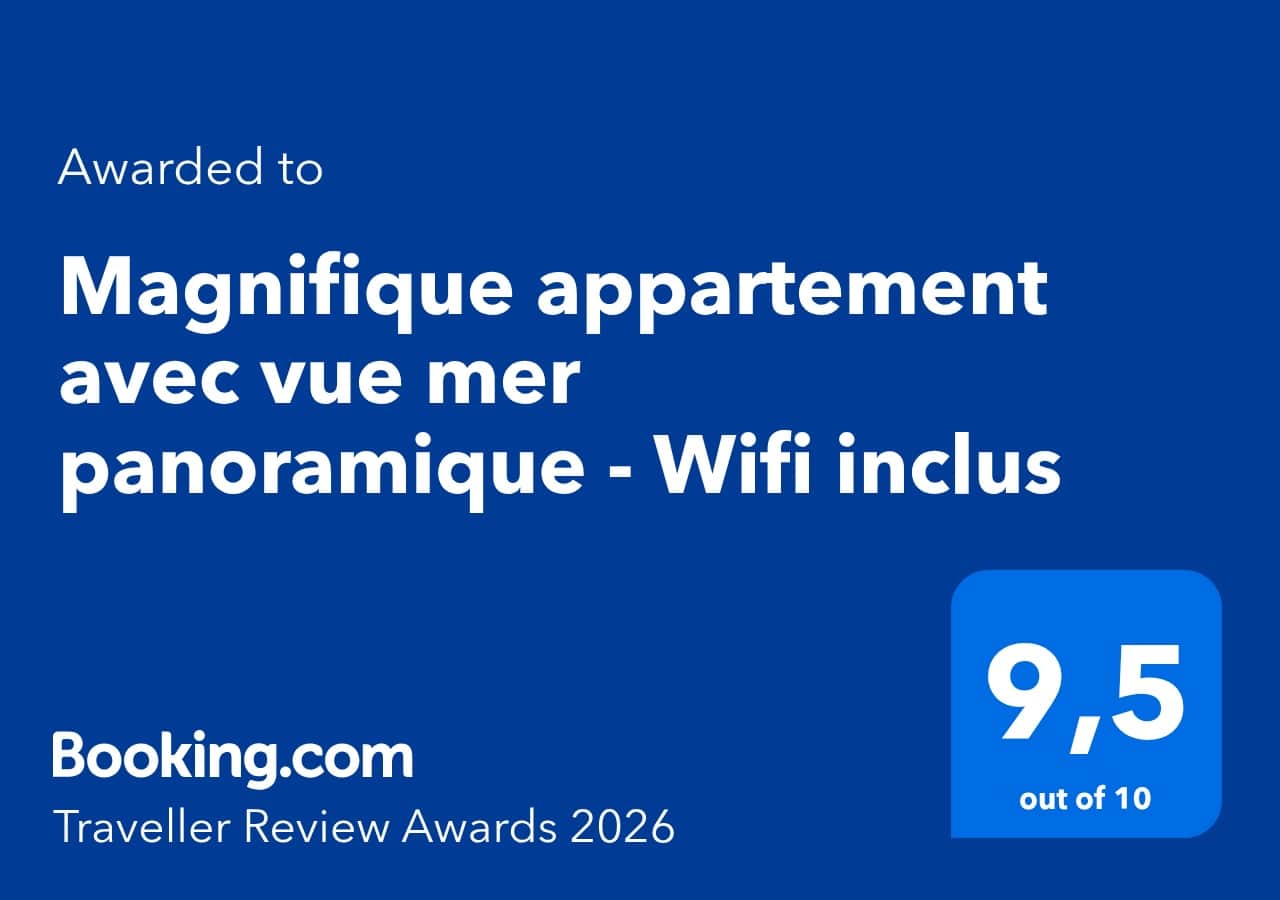 Récompense 2026 Magnifique appartement