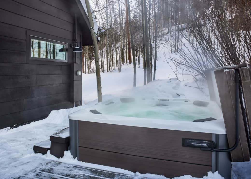 The best part of the day is the hot tub! The best part of the day is the hot tub!