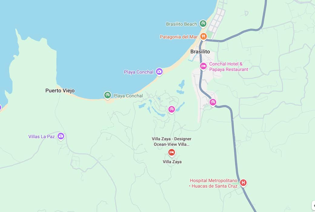 Map of the property location