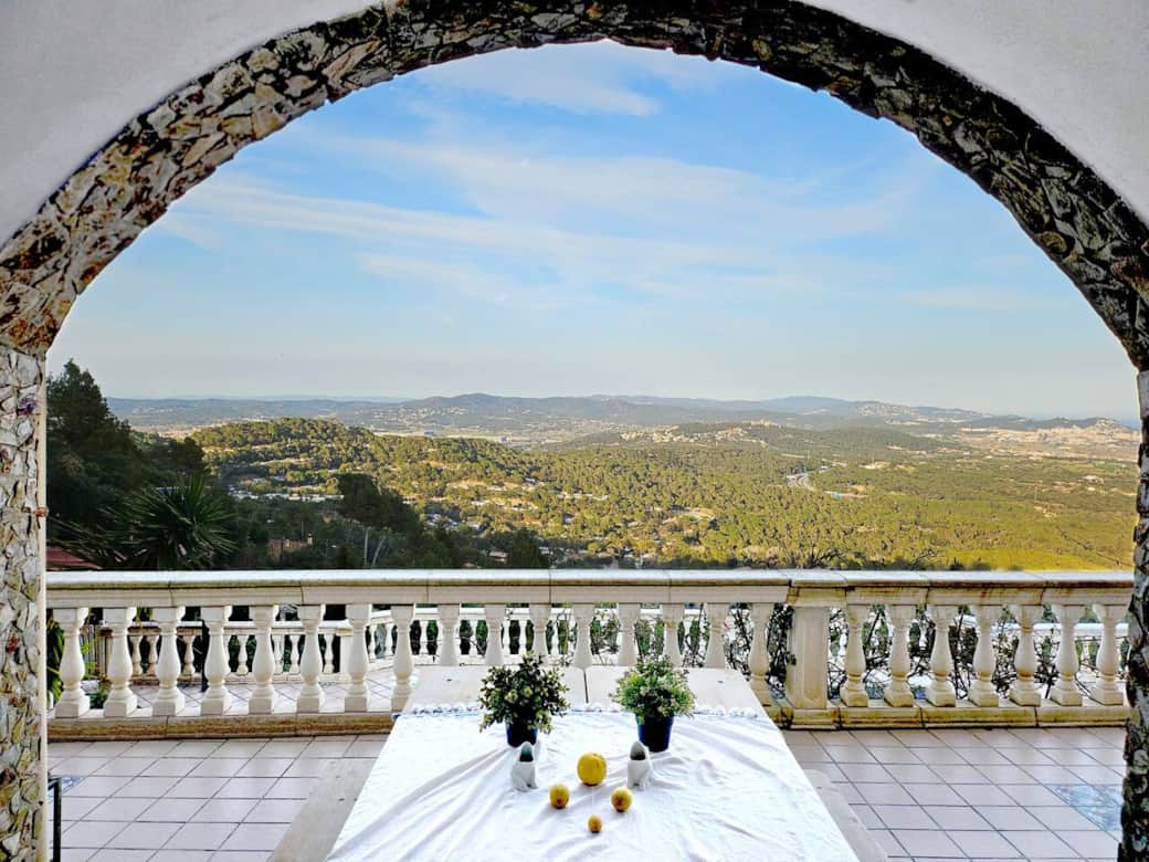 View from the gallery across the valley.