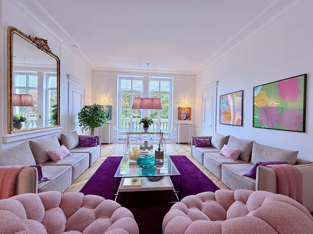 PARIS LYRIQUE – 3 Ch : 2 SdB, 8 personnes, 160 m²