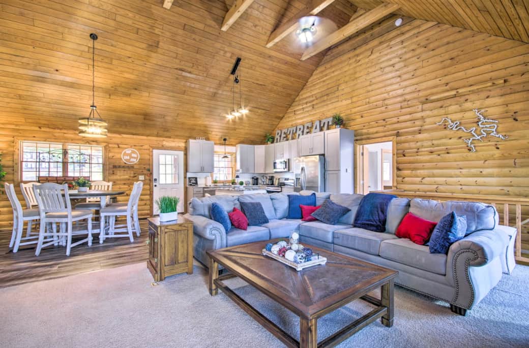Beautiful vaulted ceilings 