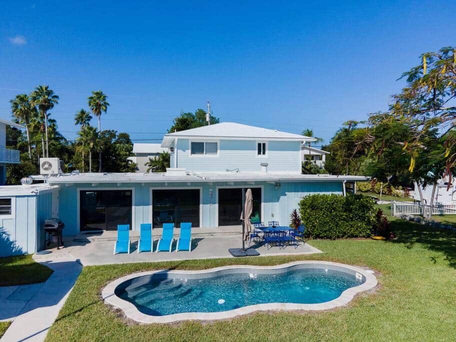 Pool and Backyard Area