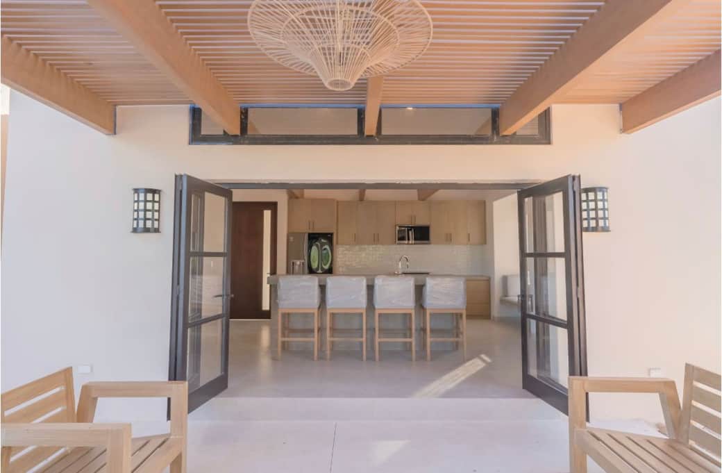 Indoor Kitchen (looking in)
