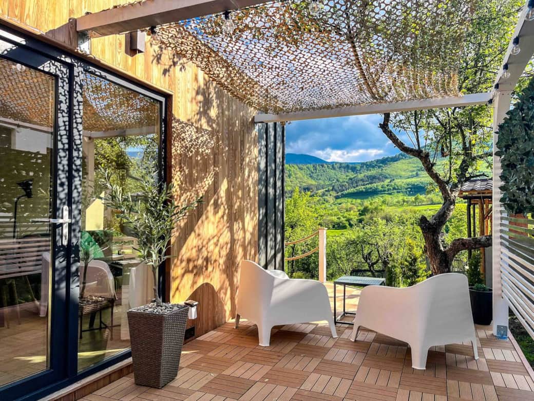 View from your private terrace. View from your private terrace.