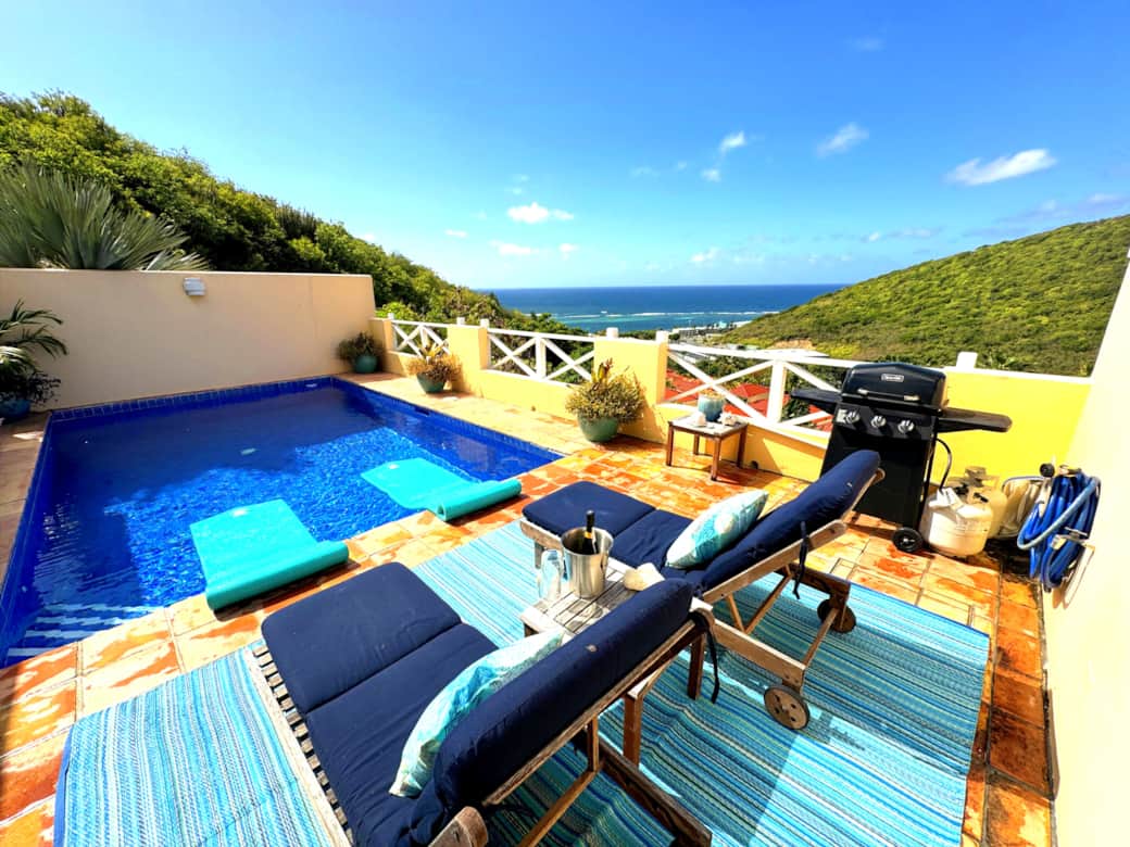Enjoy your private pool with ocean views