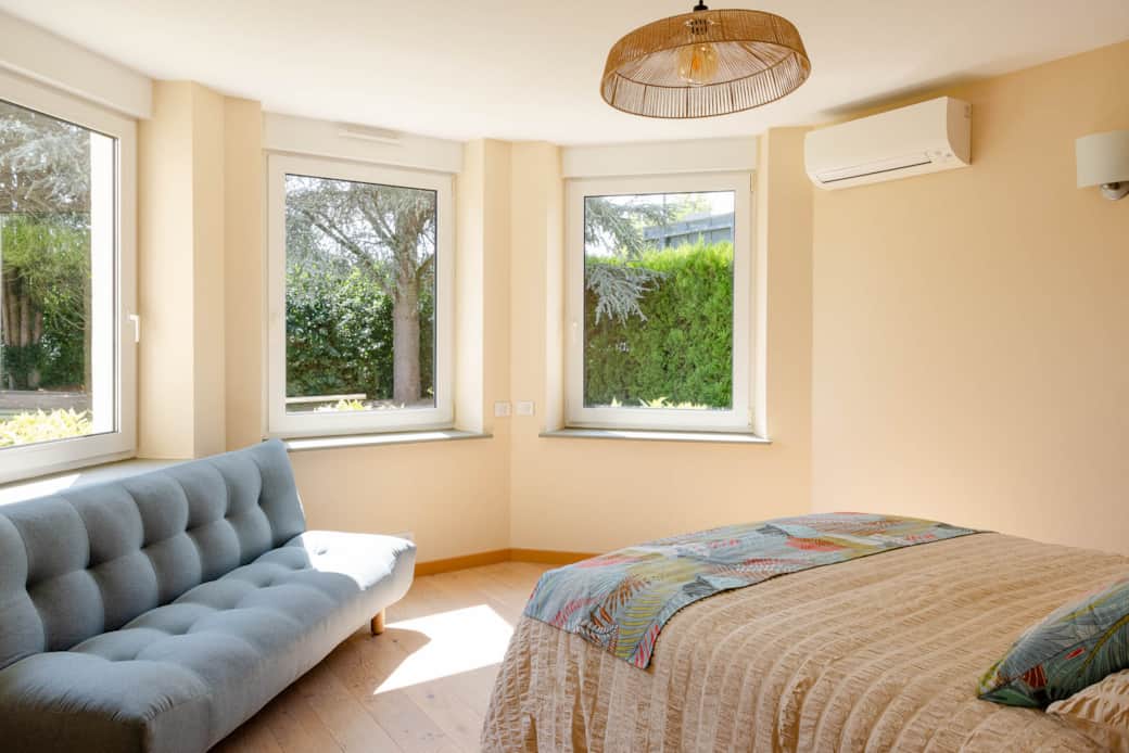 CHAMBRE 1 Tropicale avec literie 160x200 très confortable