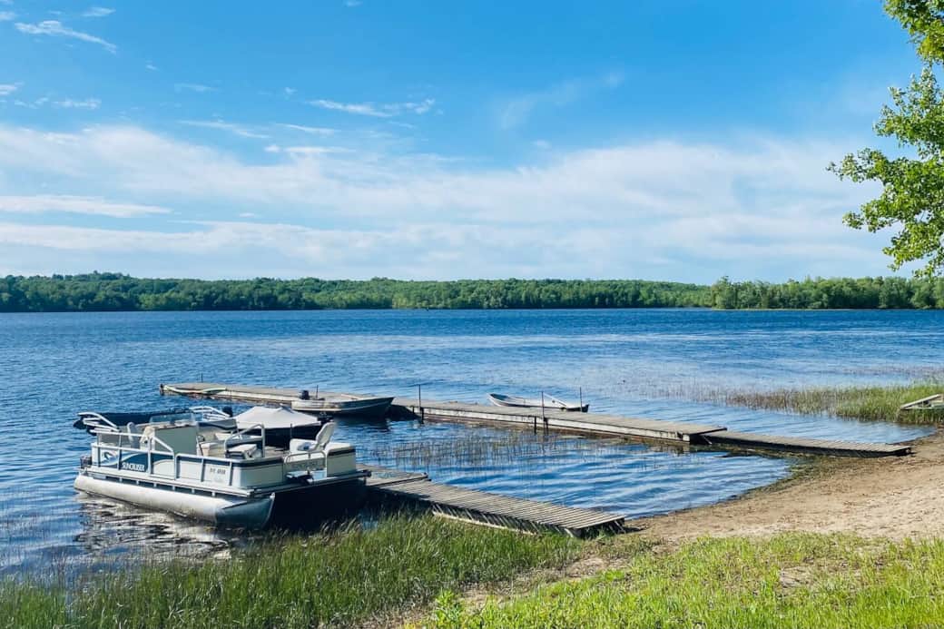 Waterfront - view from the cabin
