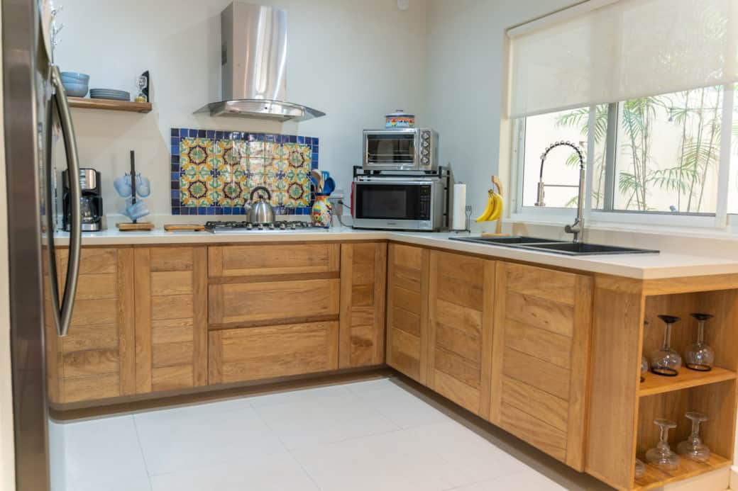 Kitchen wider view