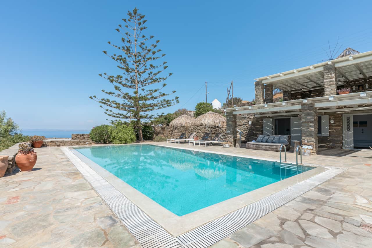 Pool and the house