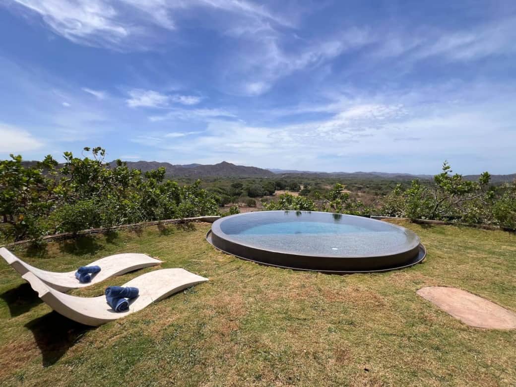Pool during the summer