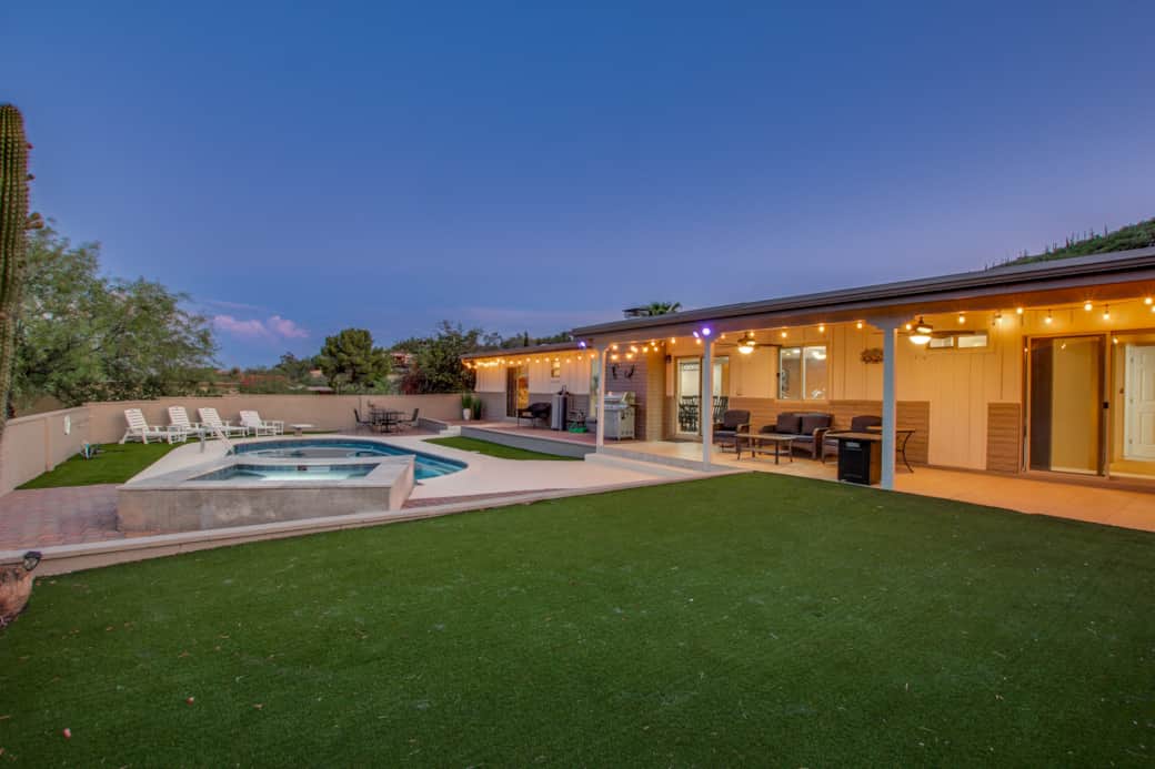 Back yard