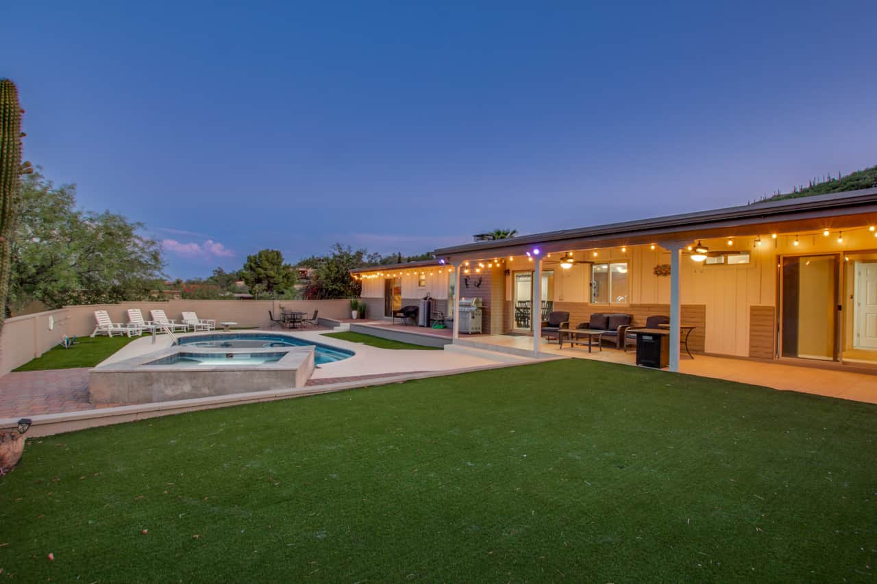 Back yard