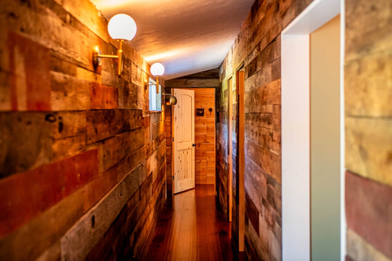 Hallway to bed