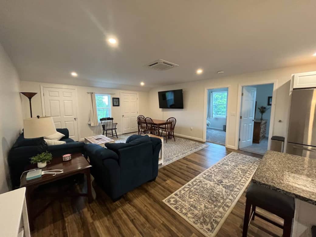 Open floor plan creates a wonderful place to relax together as family and friends