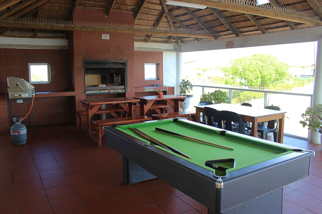 Balcony - Outdoor Braai & Pool Table