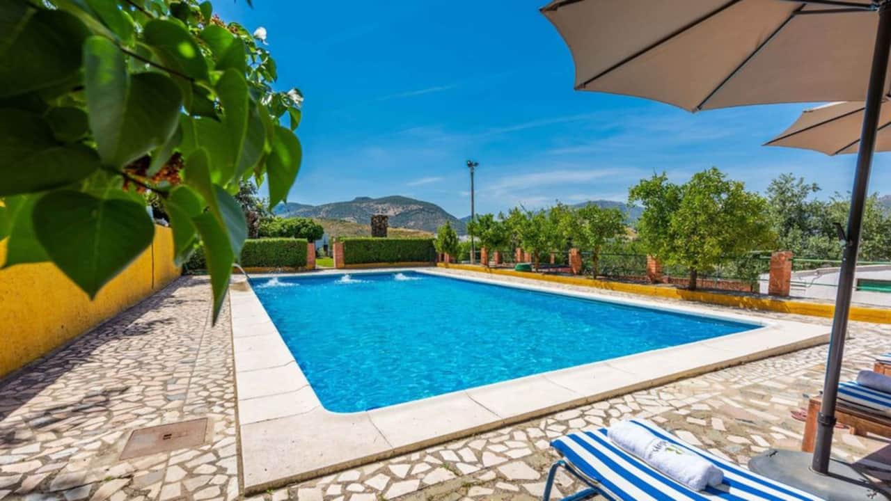 Vistas de la piscina