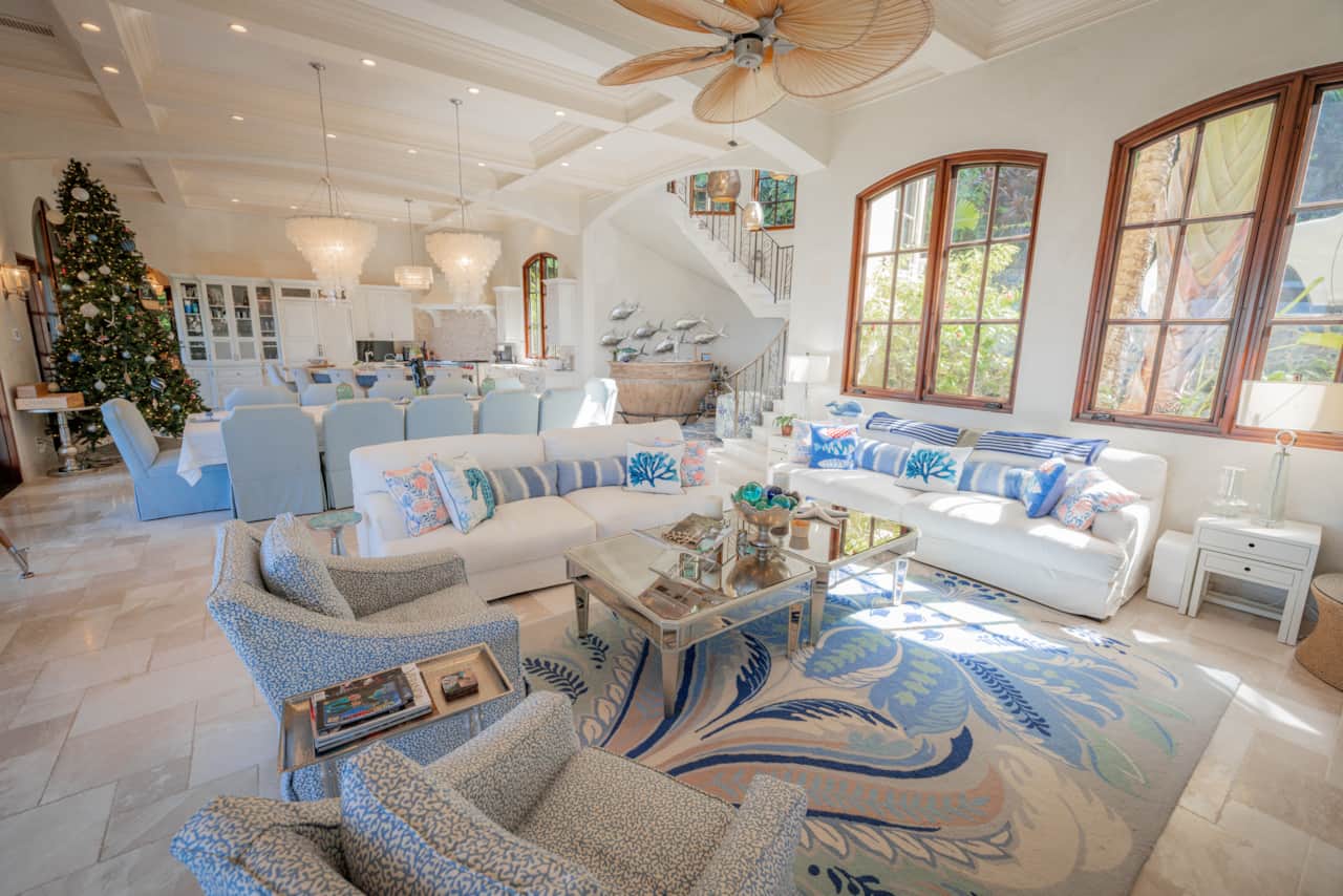 Living and dining space