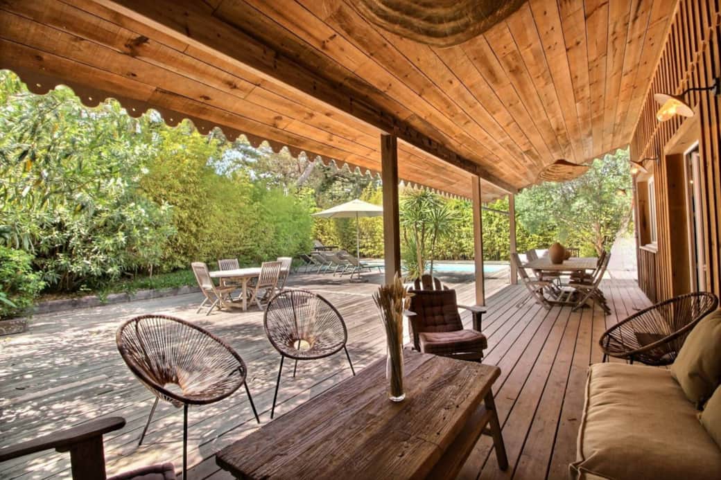 Terrasse arrière