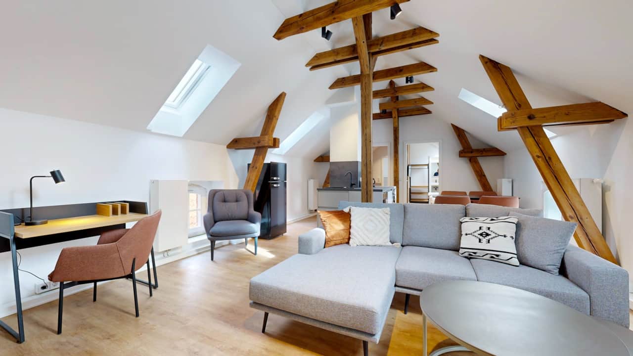Helles und modern eingerichtetes Apartment 11 im N°8A Boardinghouse