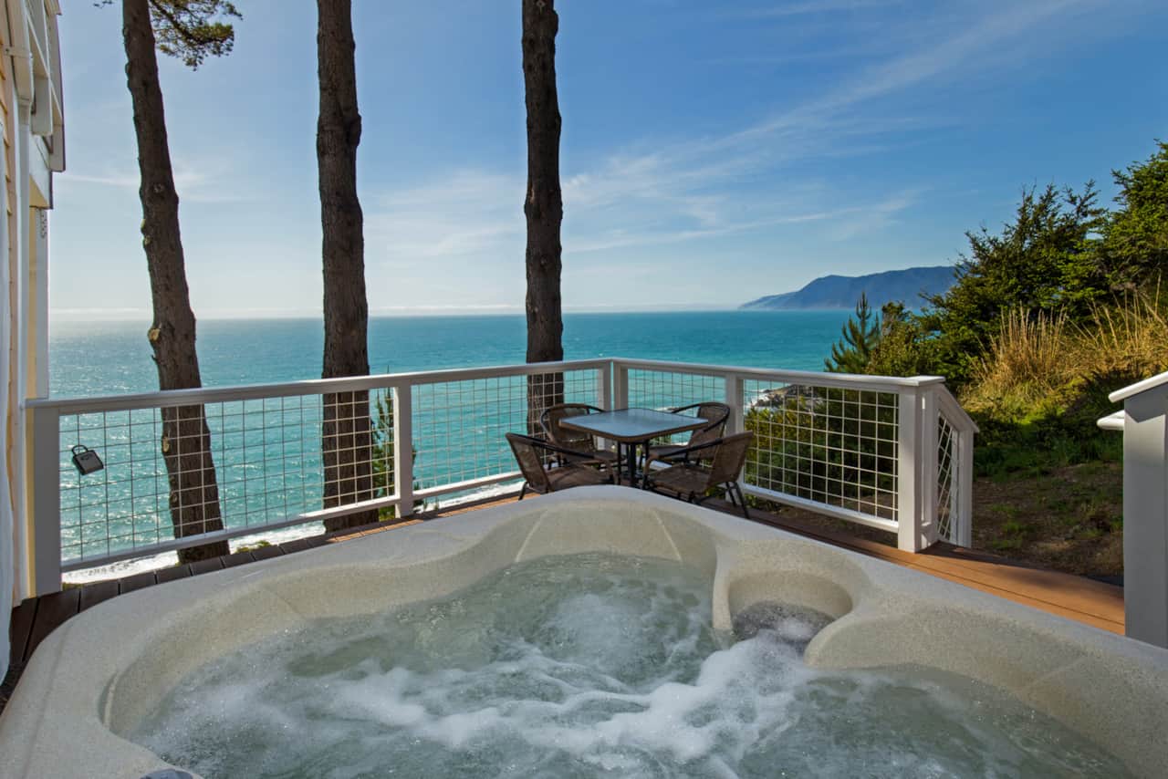View from unit Breathtaking in Shelter Cove CA