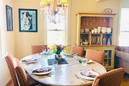 Enjoy meals with friends and family - breakfast, lunch and dinner!