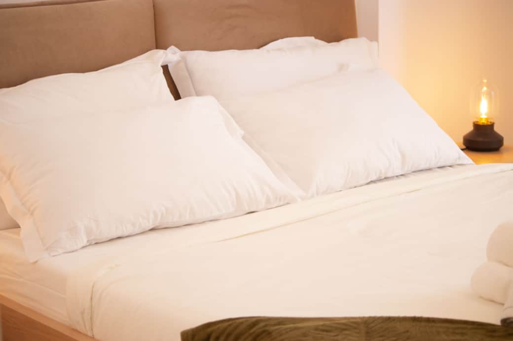 Fresh bed linen