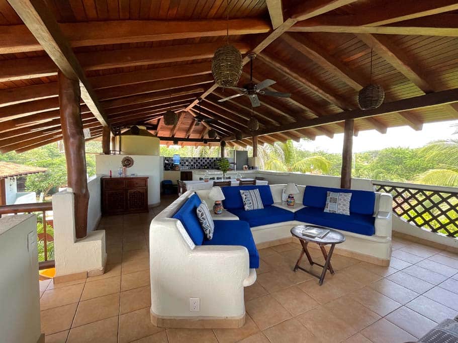 Top living area