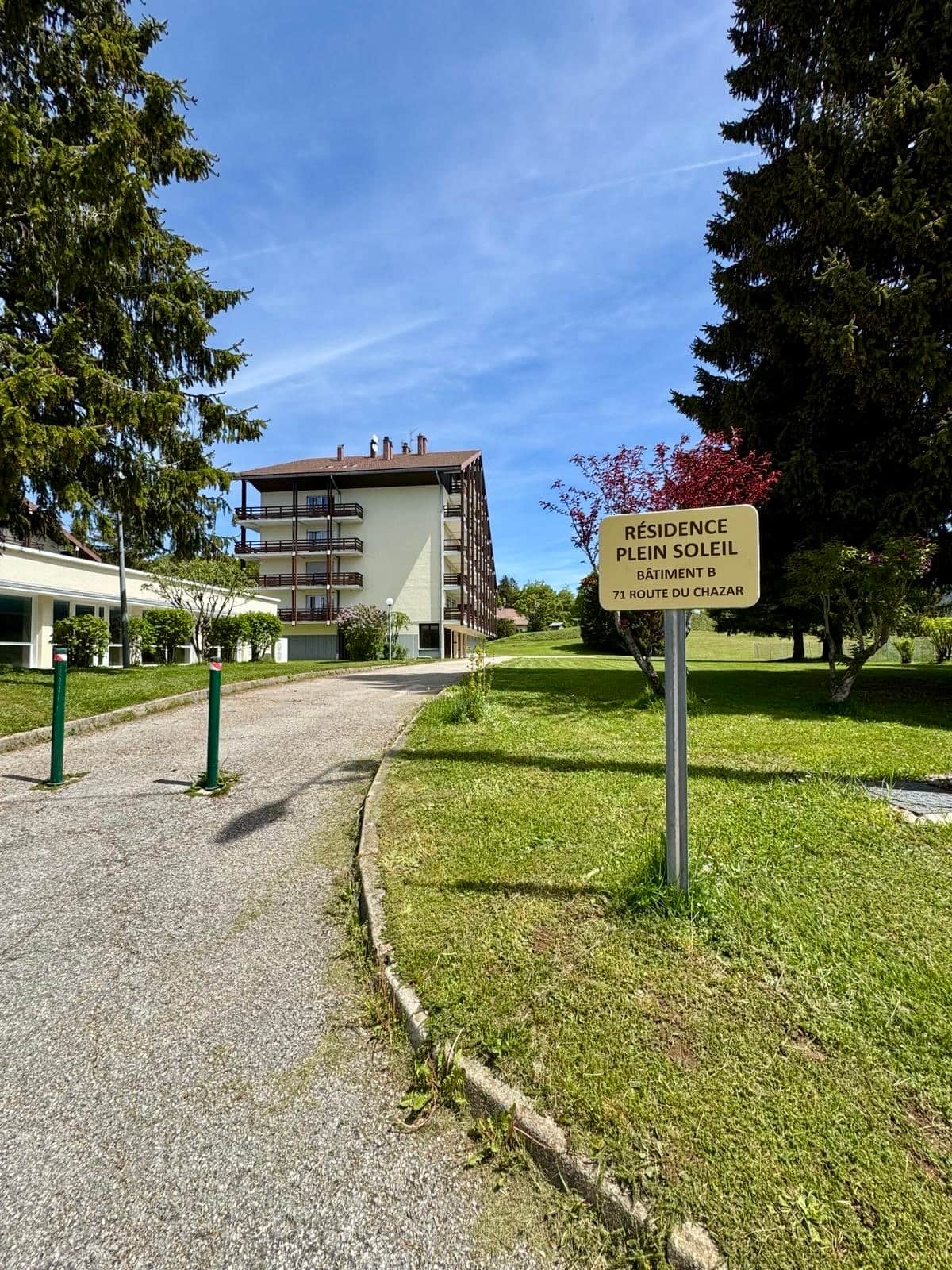 Entrée de la résidence